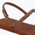 Havaianas Twist hnedé dámske žabky H4144756 7