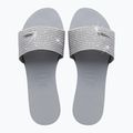 Dámske žabky Havaianas You Malta Metallic ice grey 11