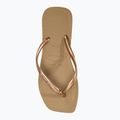 Dámske žabky Havaianas Square Logo Metallic rose gold / rose gold 5