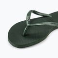 Dámske žabky Havaianas Slim Crystal Sw II olivovo zelené 8