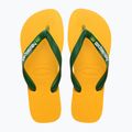 Havaianas Brasil Logo žabky pop yellow 10