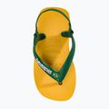 Havaianas Baby Brasil Logo II sandále pop yellow / amazon 6