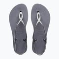 Dámske sandále Havaianas Luna Flatform grey steel 10