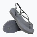 Dámske sandále Havaianas Luna Flatform grey steel 12
