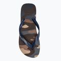 Pánske žabky Havaianas Top Camu dark brown 5