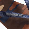 Pánske žabky Havaianas Top Camu dark brown 12