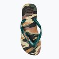 Pánske žabky Havaianas Top Camu black / pantanal green 5