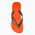 Havaianas Brasil Logo sunset orange žabky 5
