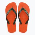 Havaianas Brasil Logo sunset orange žabky 10