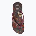 Pánske žabky Havaianas Top Tribo dark brown 5