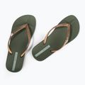Dámske žabky Ipanema Anatomic Brasilidade green/gold 9
