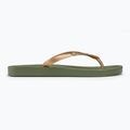 Dámske žabky Ipanema Anatomic Brasilidade green/gold 2