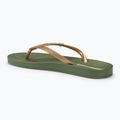 Dámske žabky Ipanema Anatomic Brasilidade green/gold 3