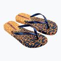 Dámske žabky Ipanema Animal Print VI yellow/pearly blue