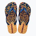 Dámske žabky Ipanema Animal Print VI yellow/pearly blue 2