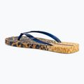 Dámske žabky Ipanema Animal Print VI yellow/pearly blue 3