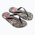Dámske žabky Ipanema Animal Print VI beige/black/pink