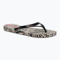 Dámske žabky Ipanema Animal Print VI beige/black/pink