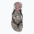 Dámske žabky Ipanema Animal Print VI beige/black/pink 5
