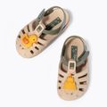 Detské sandále Ipanema Summer XV Baby light beige/green/yellow 3