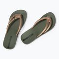 Dámske žabky Ipanema Comfy green/gold 3