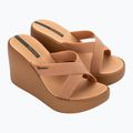 Dámske šľapky Ipanema High Fashion II Slide beige/glitter beige/green