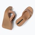 Dámske šľapky Ipanema High Fashion II Slide beige/glitter beige/green 3