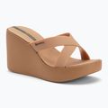 Dámske šľapky Ipanema High Fashion II Slide beige/glitter beige/green