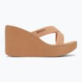 Dámske šľapky Ipanema High Fashion II Slide beige/glitter beige/green 2