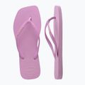 Dámske žabky Havaianas Square Logo Pop Up fresh lavender 11