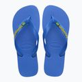 Havaianas Brasil Logo Neon žabky star blue / star blue 10