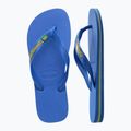 Havaianas Brasil Logo Neon žabky star blue / star blue 11