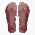 Dámske žabky Havaianas Slim Gloss amaranth 3