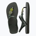 Havaianas Flash Urban Plus dámske sandále olivovo zelené 5