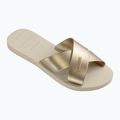 Dámske žabky Havaianas Aqua Metallic beige