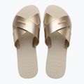 Dámske žabky Havaianas Aqua Metallic beige 3