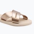 Dámske žabky Havaianas Aqua Metallic beige 7