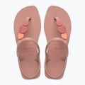 Havaianas Flash Urban Plus dámske sandále crocus / rose retro / pink 4