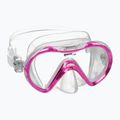 Súprava na šnorchlovanie detská Mares Combo Seahorse pink/clear 2