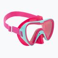 Detská maska na šnorchlovanie Mares Turtle aqua/pink