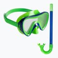 Detský potápačský set Mares Turtle zeleno-modrý 411778