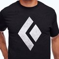 Pánske lezecké tričko Black Diamond Chalked Up čierne APUO952 3