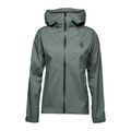 Dámska bunda do dažďa Black Diamond Stormline Stretch Green APM6973053LRG1 6