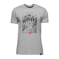 Pánske trekingové tričko Black Diamond Multi Sport grey AP7302451014LRG1