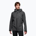 Pánska bunda do dažďa Black Diamond Highline Stretch Shell anthracite