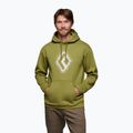 Pánska mikina Black Diamond Chalked Up 2.0 Po Hoody camp green