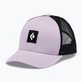 Šiltovka Black Diamond Trucker soft lilac/black/black icon patch