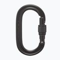 Karabína Black Diamond Oval Keylock SCRWGT black