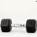 TREXO Hex HXD50 5 kg pogumované činky 11