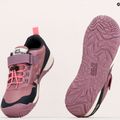 Detské trekové topánky Jack Wolfskin Vili Action Low pink 4056851 12